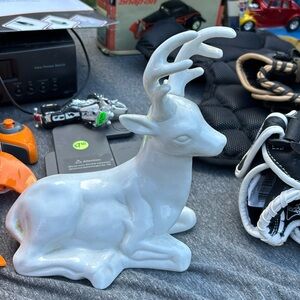 It’s a glass shaped deer I think it’s the cutest thing ever but we don’t need it